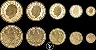 Great Britain 5 coin set 2022 Charles III Memorial  7650,00 EUR  zzgl. 30,00 EUR Versand