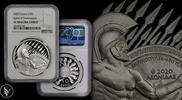 Greece 10 Euro 2020 Leonidas proof  300,00 EUR  zzgl. 20,00 EUR Versand