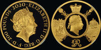 G.Britain 200 Pounds George III 200th Anniversary -