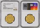 FRANCE Charles VI - Ecu d or à la couronne - Paris -NGC MS 61   