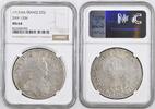 France - Louis XV - Ecu Vertugadin 1717/6 Paris - Pédigrée - NGC MS64 - TOP POP