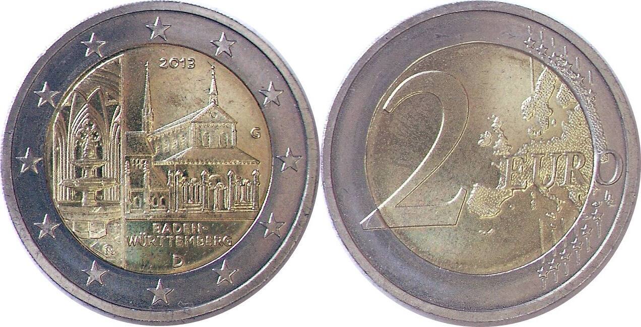 2 Euro Münze Baden Württemberg 2013 Wert www.ma-shops.de