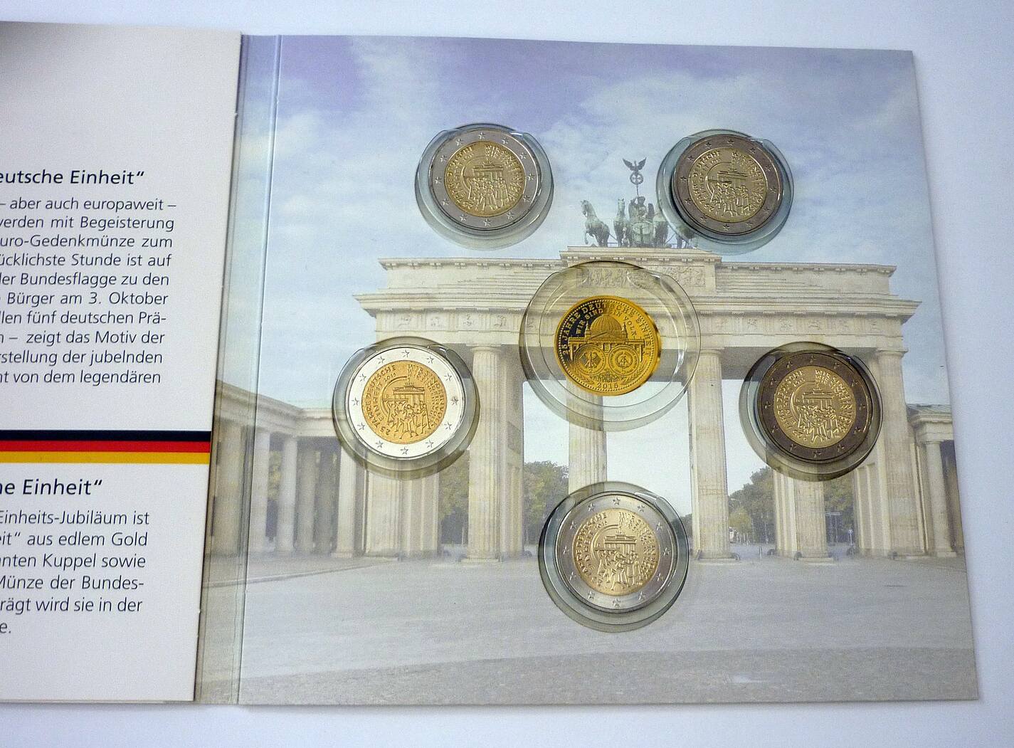 2 Euro Münzen Bundesrepublik Deutschland 1985 Bis 2015 Deutschland/ Bundesrepublik Deutschland 2 Euro 2015 Gedenkmünzen Set (A