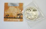 Salomonen 5 Dollars 2019 1 oz Shapes of Australia (Red Kangaroo Känguru) PP gekapselt in Folie mit Zertifikat