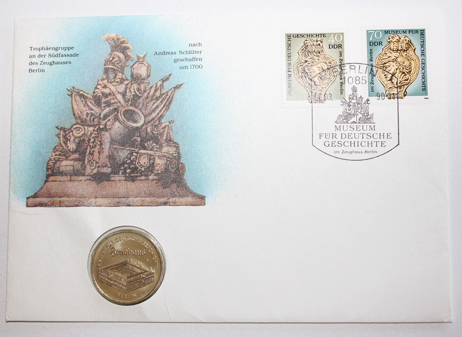 5 DDR Mark 1990 A Deutsche Demokratische Republik DDR Numisbrief 