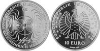 Deutschland, Germany, BRD 10 Euro 125 Jahre Strahlen elektrischer Kraft - Heinrich Hertz -