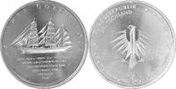 Deutschland, Germany, BRD 10 Euro 50 Jahre Segelschulschiff »Gorch Fock II« -