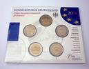 5 x 2 Euro 2019 Deutschland, BRD, Germany Gedenkmünzen Set (A,D,F,G,J) - Bundesrat ST im Blister, Originalverpackung