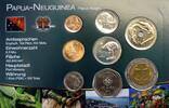 Papua-Neuguinea Kursmünzensatz - Das Geld der Welt -