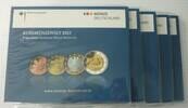Deutschland, BRD, Germany 5 x 5,88 Euro offizieller Euro-Kursmünzensatz Set + 2 Euro Gedenkmünze Saarland -