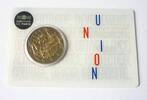 Frankreich 2 Euro Medizinische Forschung (Coincard-Motiv: Union) -