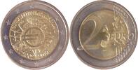 Deutschland, BRD, Germany 2 Euro 10 Jahre Euro Bargeld im Zahlungsverkehr -