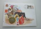 Spanien, Spain 25 Pesetas Numisbrief -