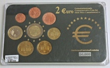 Deutschland 3,88 Euro Kursmünzensatz / Mixsatz - inkl. 2 Euro Römische "Verträge" (A)
