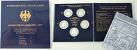 Deutschland/ Bundesrepublik Deutschland 10 DM Gedenkmünzen Set im Blister/ ohne Folie - "(Gustav) Albert Lortzing 1801-18