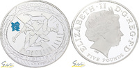 Großbritannien 5 Pounds XXX. Olympische Sommerspiele 2012 in London (Läufer im Olympiastadion)