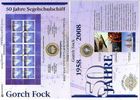 Deutschland 10 Euro Numisblatt 4/2008 - 50 Jahre Segelschulschiff »Gorch Fock II«