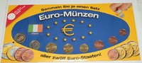 Irland 3,88 Euro Euro-Kursmünzensatz - "Euro-Münzen" Irland