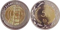 5 Franken 2002 Schweiz Schweizerische Volksbräuche (Genfer Escalade) Essai ST, kl. Kratzer auf RS