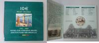 Belgien 10 Euro 50 Jahre Eisenbahnverbindung durch Brüssel (Nord-Süd-Verbindung) -