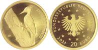 Deutschland, BRD, Germany 20 Euro Heimische Vögel (Schwarzspecht) -