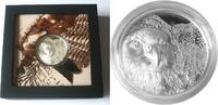 500 Togrog 2023 Mongolei 1 oz Mongolian Falcon (Falke) PP gekapselt mit Etui und Zertifikat