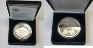  1996 Deutschland, BRD, Germany Medaille - Himmelsfürst Fundgrube und 110 Jahre Entdeckung Germanium PP im Etui mit Zertifikat, leicht angelaufen