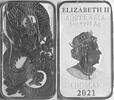 Australien 1 Dollar 1 oz Münzbarren - Dragon Rectangle -