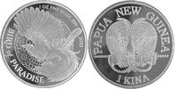 Papua-Neuguinea 1 Kina 1 oz Bird of Paradise -