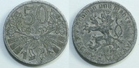 Tschechien/ Böhmen und Mähren 50 Heller Protektorart Böhmen und Mähren 1939-1945 Cechy a Morava