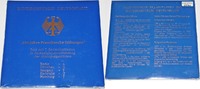 Deutschland 10 DM Gedenkmünzen Set - "300 Jahre Franckesche Stiftung"