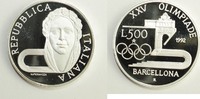 Italien 500 Lire XXV. Olympische Sommerspiele 1992 in Barcelona