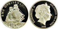 Salomonen 10 Dollars Deutsche Segelschiffe (Gneisenau)