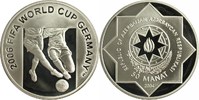 Aserbaidschan 50 Manat XVIII. Fussball-Weltmeisterschaft 2006 in Deutschland - Zweikampf