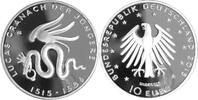 Deutschland, BRD, Germany 10 Euro 500. Geburtstag Lucas Cranach der Jüngere -