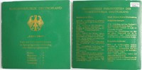 Deutschland 10 DM Gedenkmünzen Set - "Expo 2000"