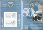 Deutschland 10 DM Numisblatt 1/99 - 50 Jahre Grundgesetz der Bundesrepublik Deutschland