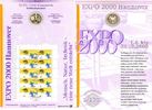 Deutschland 10 DM Numisblatt 2/2000 - Weltaustellung 2000 in Hannover