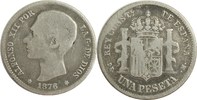 Spanien 1 Peseta Wiederherstellung der Monarchie (Alfonso XII.)
