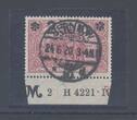 Deutschland vor 1945  Dt. Reich Michel Nr. 118b, 2,50 Mark 1920 mit HAN gestempelt, FA BPP