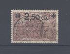 Deutschland vor 1945  Dt. Reich Michel Nummer 118c, 2,50 Mark 1920 gestempelt, FA BPP