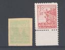 Deutschland ab 1945 SBZ, 2 Besonderheiten aus Michel Nummer 29-40x, Freimarken helles Papier ** -