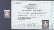 Deutschland ab 1945 DDR Dienst A, 70 Pfg. fehlerhafter Kreideschichtauftrag **, Befund VP -