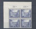 Deutschland ab 1945 Berlin Michel Nummer 60, 5 DM Bauten 1949 ** Viererblock Eckrand -