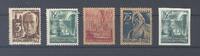 Deutschland ab 1945 Franz. Zone Rh. Pfalz, 5 verschiedene ** Werte mit Besonderheiten -