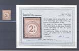 Deutschland vor 1945 Dt. Reich Michel Nr. 29 VII, 2 1-2 Gr. PF VII ungebraucht *, Befund BPP -
