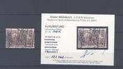 Deutschland vor 1945 Dt. Reich Michel Nummer 115d, 2,50 Mark 1920 gestempelt, Befund BPP -