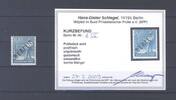 Deutschland ab 1945 Berlin Michel Nummer 8 IV, 20 Pfg. mit PF IV **, Befund BPP -