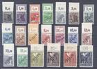 Deutschland ab 1945 Berlin Michel Nummer 1-20, Schwarzaufdruck 1949 Oberrand **, gp BPP -