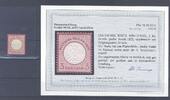 Deutschland vor 1945 Dt. Reich Michel Nummer 25 XXX, 3 Kreuzer ungebraucht *, Befund BPP -